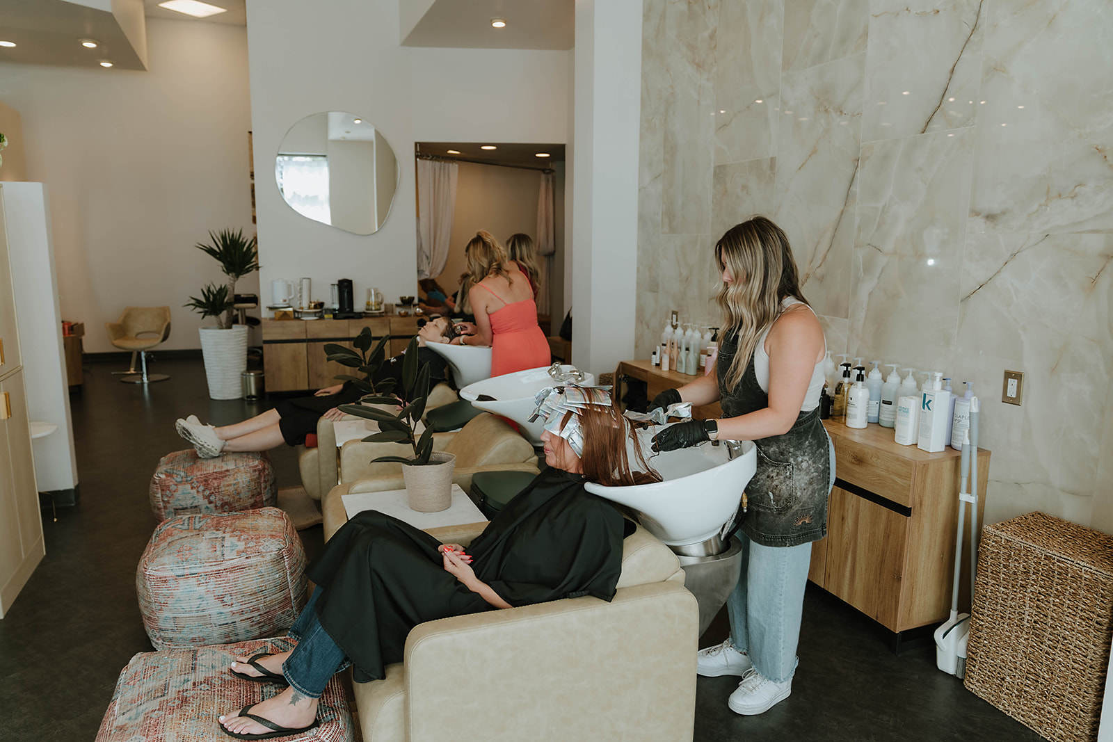 Professional hair styling services